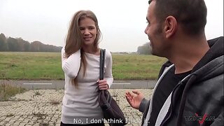 Young and Curious Pick-Up Babe Fucked as a Hoe